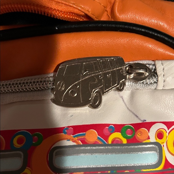 Brisa on the road VW bus Van Print Messenger Bag - Picture 6 of 9